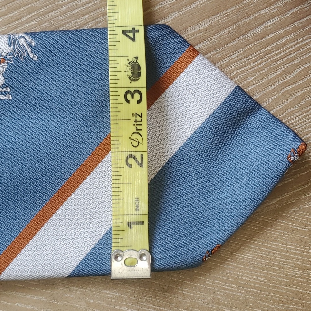 Wemlon by Wembley equestrian vintage necktie - Picture 5 of 7